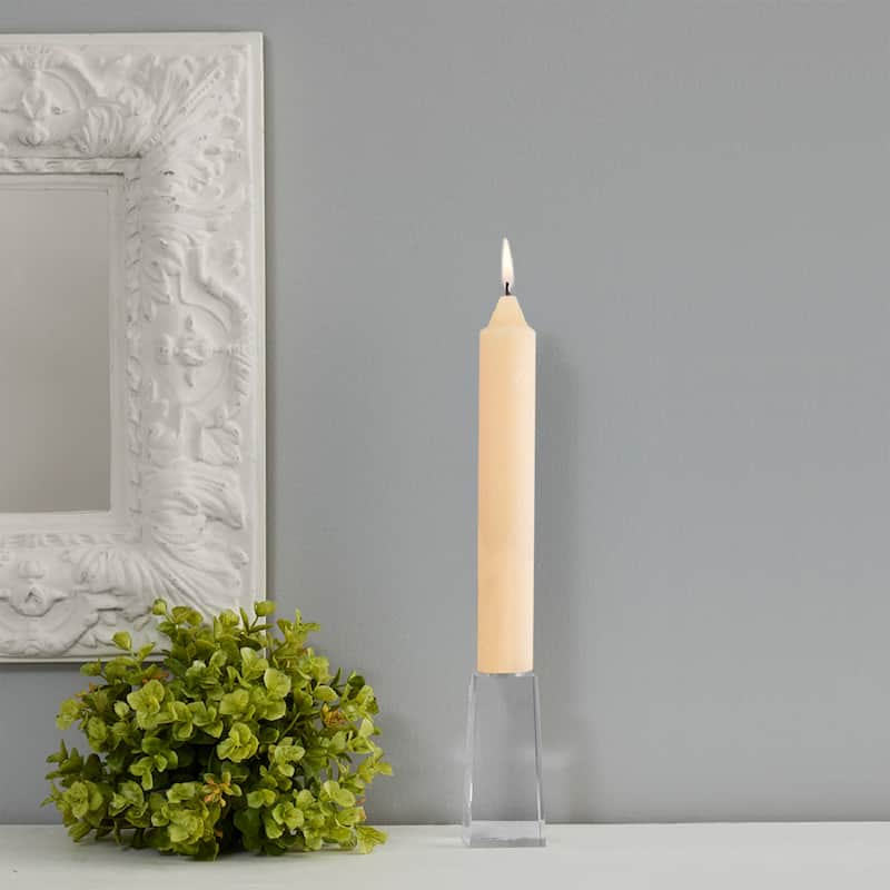 Root Unscented 9 In. Timberline™ Collenette Taper Candles box of 4