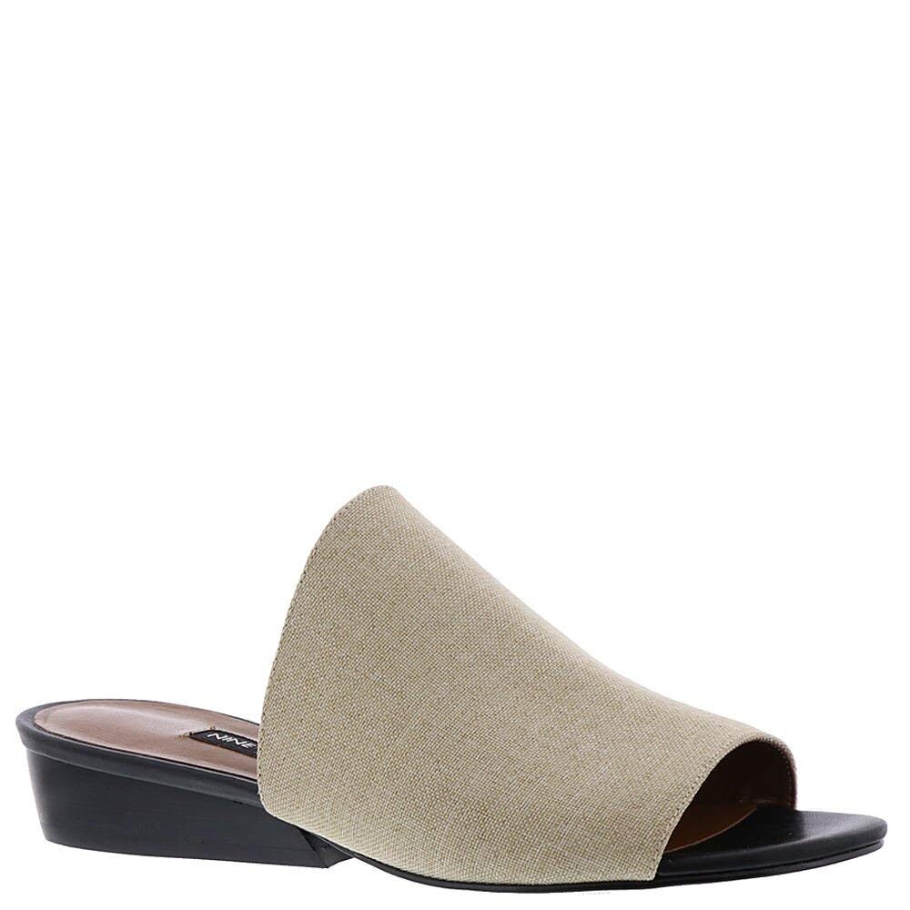 open toe slide sandals