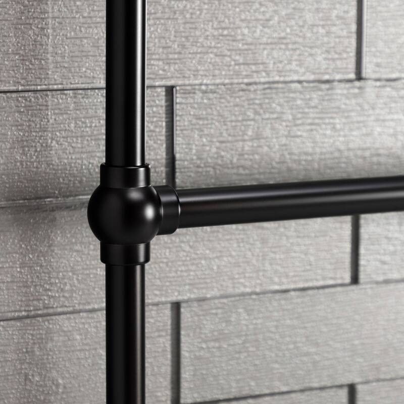 Kingston Brass Maximilien 30-Inch Wall Mount 3-Bar Towel Rack