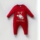preview thumbnail 2 of 1, Celebrate Your Babys First Christmas in Style Cotton Knitwear Set