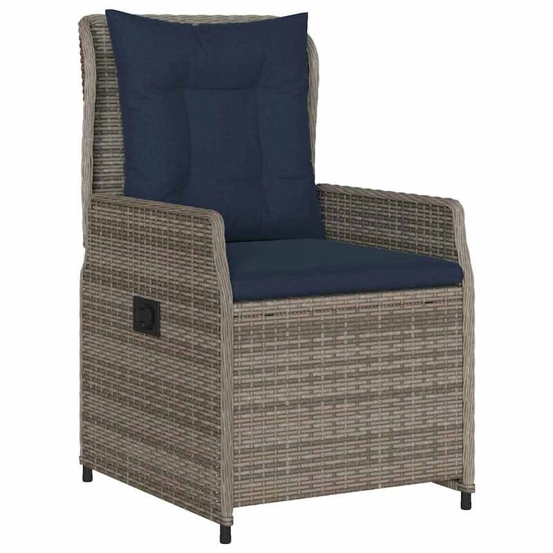 vidaXL Garden Dining Set Poly rattan