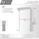 preview thumbnail 4 of 55, STYLISH Kitchen Sink Faucet Single Handle Pull Down Dual Mode in Stainless Steel