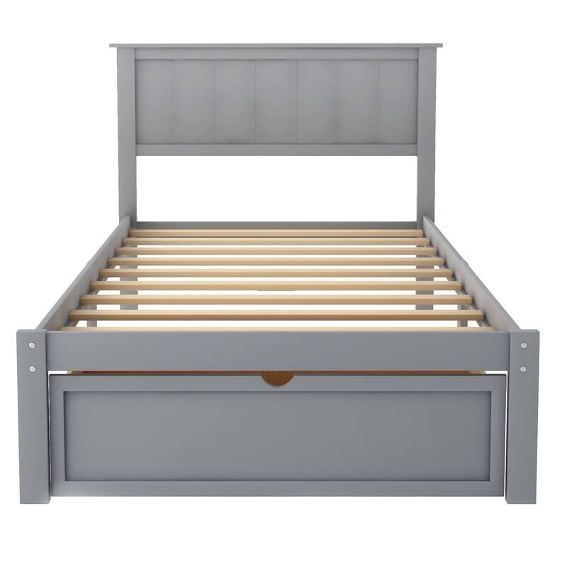 Platform Bed with Under-bed Drawer