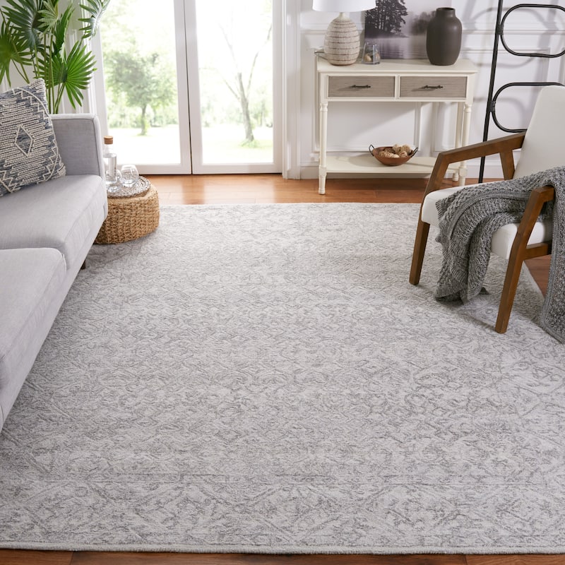 SAFAVIEH Handmade Marquee Hasime Modern Wool Rug