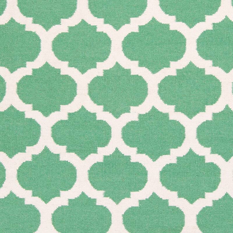 Hand-woven Samick Moroccan Trellis Flatweave Wool Runner Area Rug