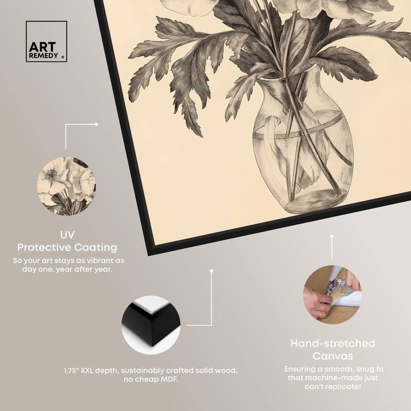 Herbarium's Hush II Canvas by Art Remedy