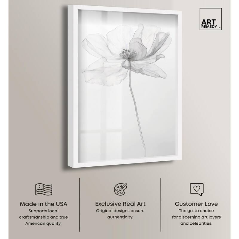 Fragile Beauty I Shadowbox by Art Remedy