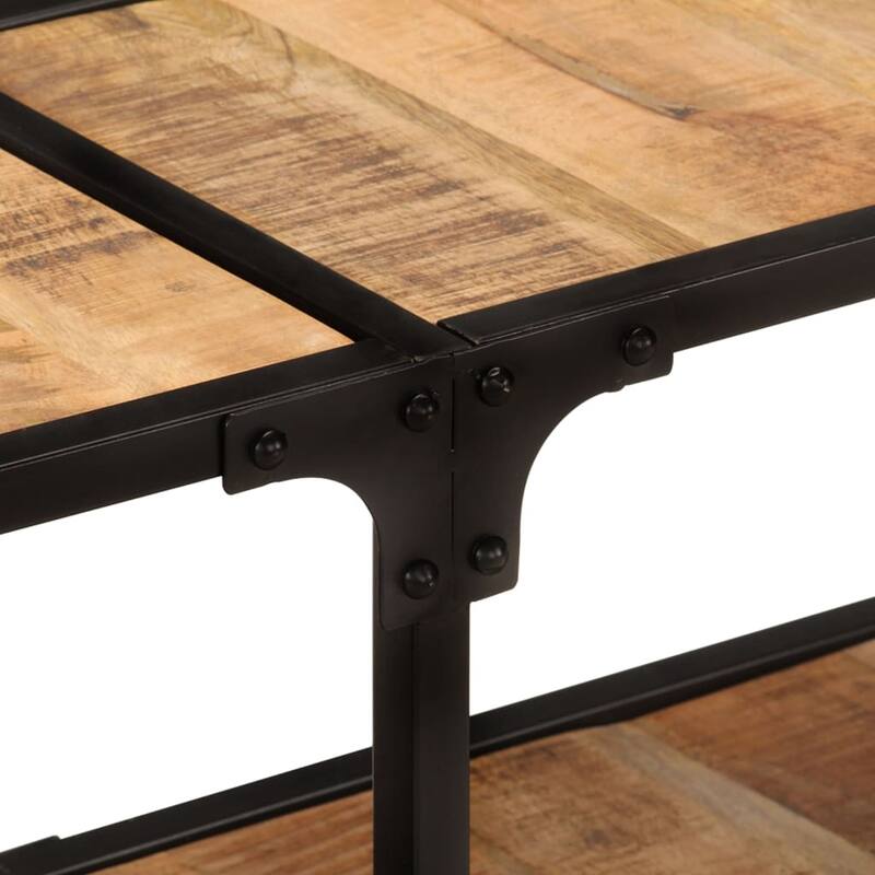 vidaXL TV Stand 59.1"x11.8"x16.1" Solid Wood Reclaimed - 59.1" x 11.8" x 16.1"