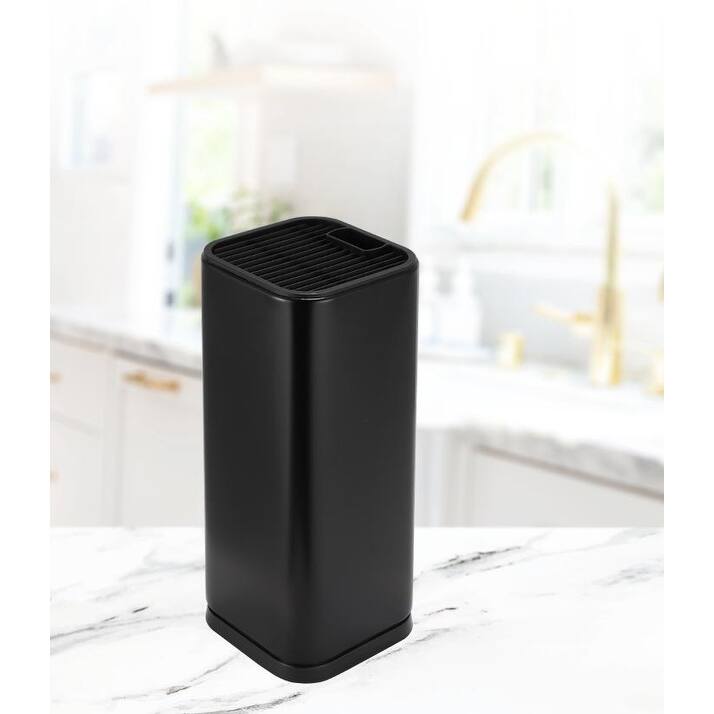 Dura Living Universal Knife Block Holder, Stainless Steel Organizer (knives not in included)