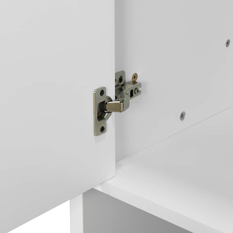 33.80 in. H Storage Cabinet with Adjustable Shelves
