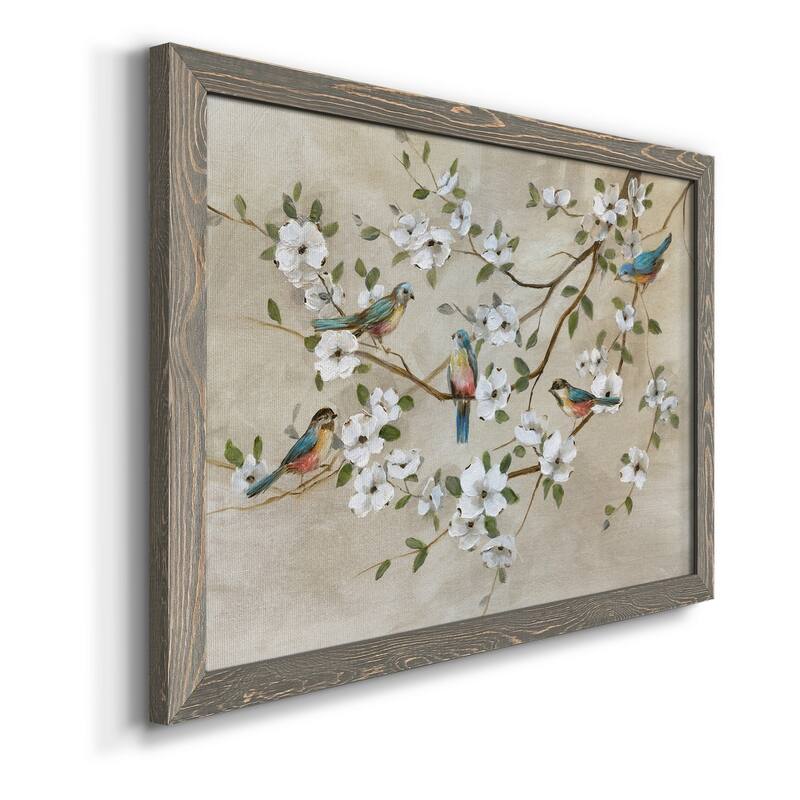 Birds of a Feather-Premium Framed Canvas - Ready to Hang