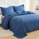 preview thumbnail 101 of 106, MarCielo 3 Piece Cotton Oversized Bedspread Quilt Set Tmonica