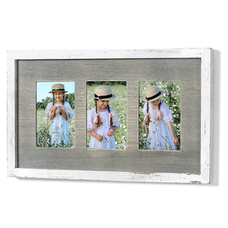 Adeco Wood Wall Photo Frame