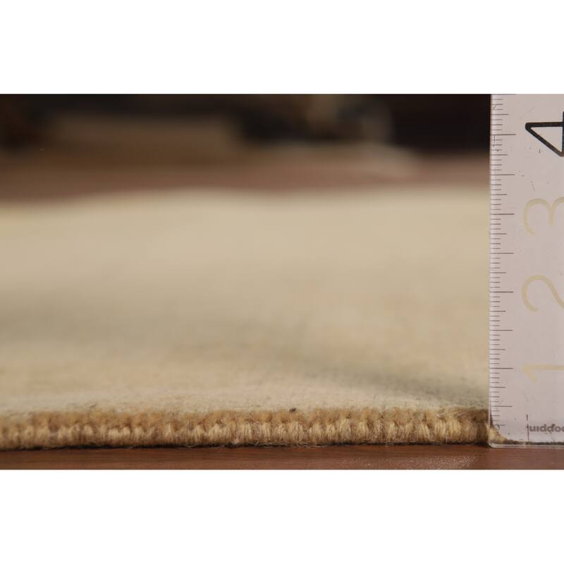 Gabbeh Modern Oriental Rug Handmade Wool Carpet - 5'0"x 6'4"