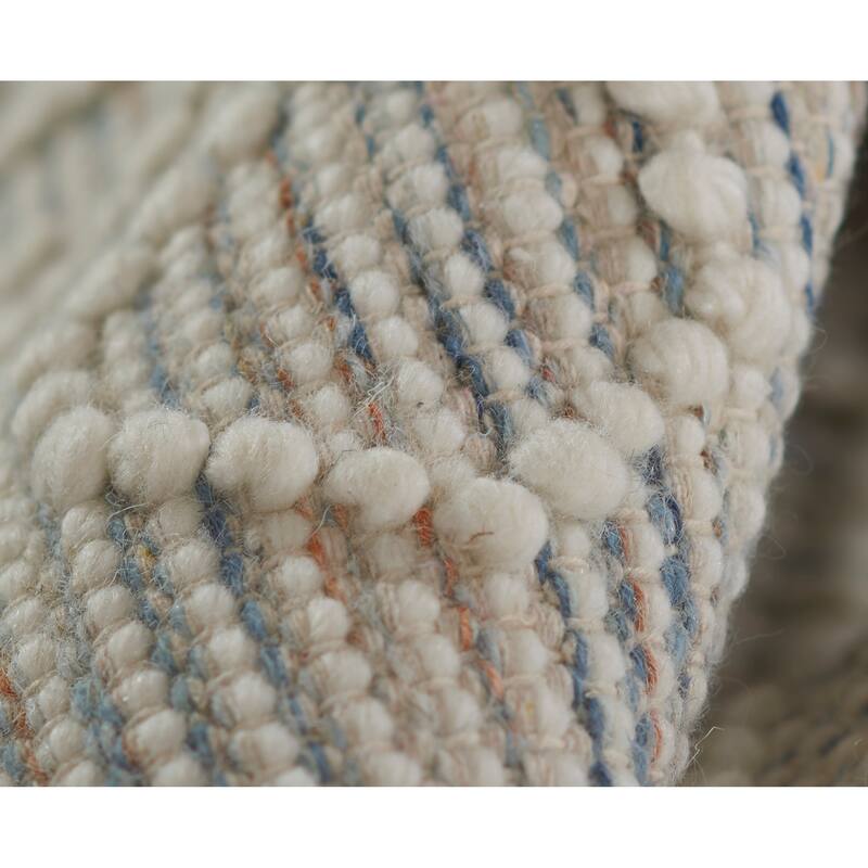 Momeni Boulder Hand Woven Wool and Cotton Geometric Area Rug