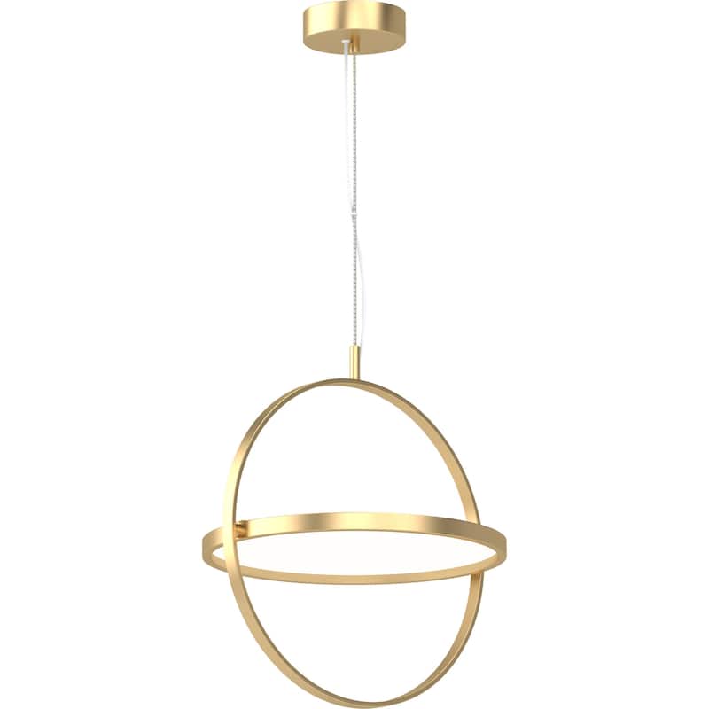 Volume Lighting Tylor Single Light 15" Wide LED Pendant