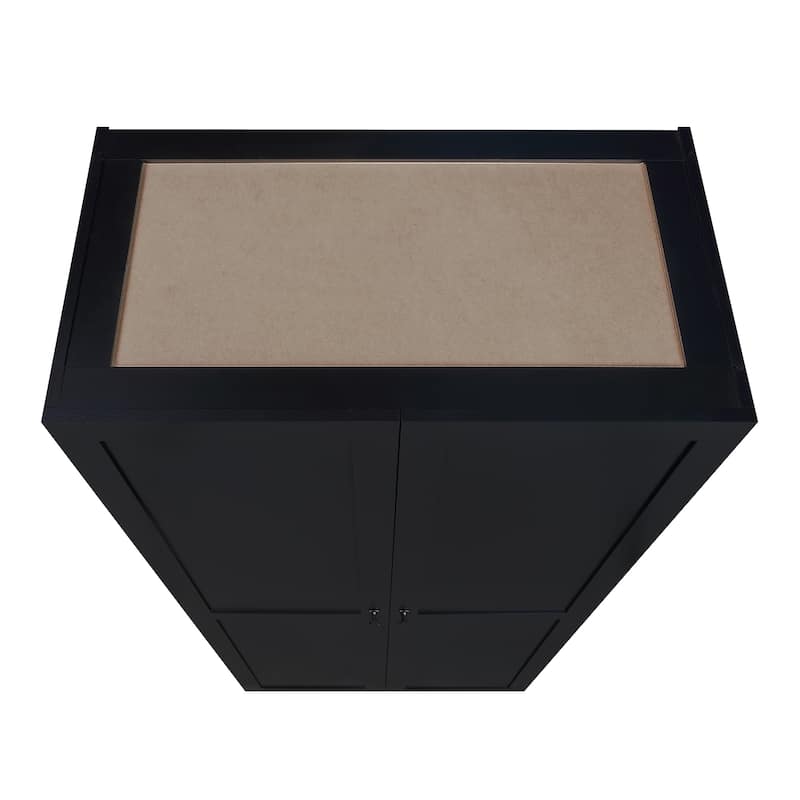 Manhattan Comfort 2-Piece Modern Cornelia Storage Closet