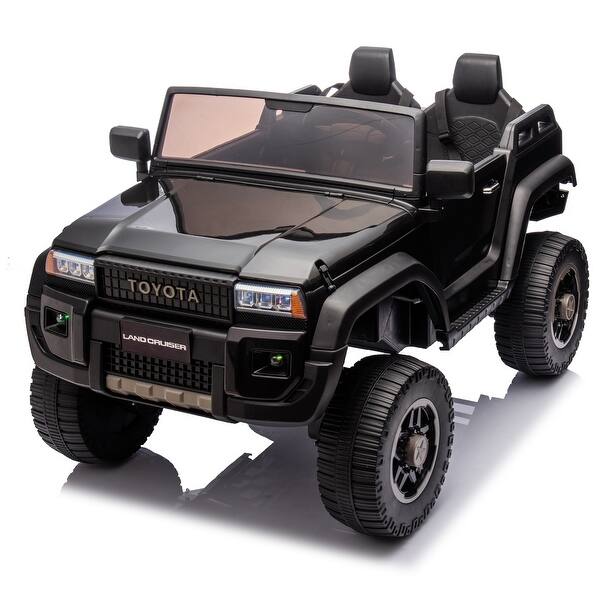 slide 2 of 60, Toyota LC250 24V Kids Ride On Car, Two-Seater, Remote, 4 Motors, Suspension