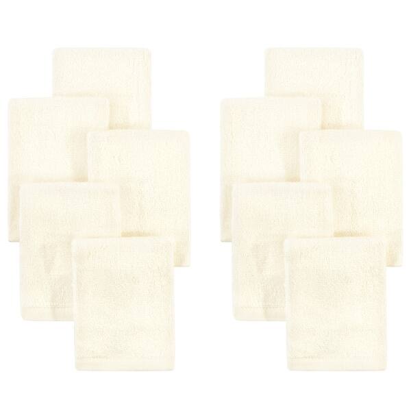 slide 1 of 1, Little Treasure Baby Unisex Rayon from Bamboo Luxurious Washcloths, Cream, One Size - Cream - One Size