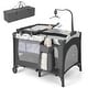 preview thumbnail 1 of 6, Multi-Functional Baby Playpen with Mattress and Removable Changing Table