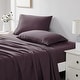 preview thumbnail 20 of 101, Vilano 21-inch Extra Deep Pocket 4-Piece Bed Sheet Set with Pleated Hem