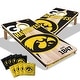 preview thumbnail 1 of 3, Iowa Hawkeyes NCAA 2x4 Cornhole Board Set Include Carrying Case