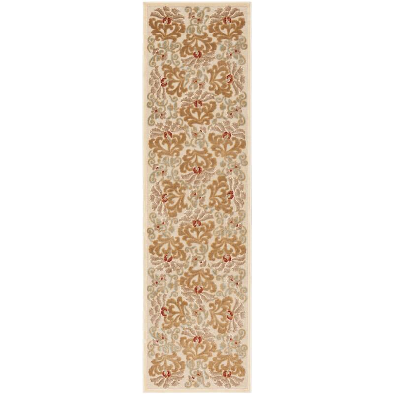 Martha Stewart by SAFAVIEH Handmade Floating Dahlia Viscose Rug