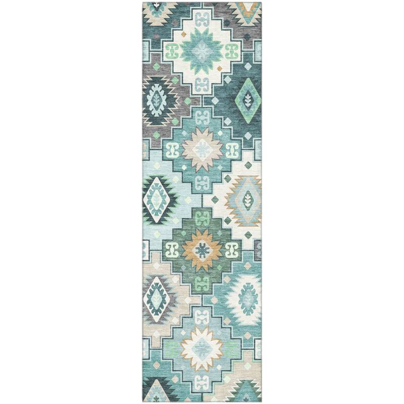 Premium Washable Super Soft Southwest Tribal Mayfield Rug