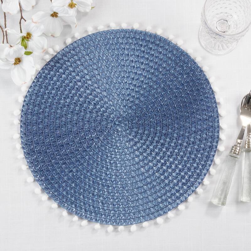 Pom Pom Design Placemats (Set of 4)
