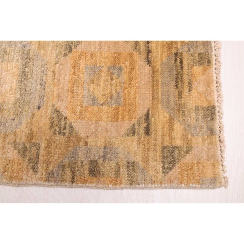 ECARPETGALLERY Hand-knotted Mystique Beige Wool Rug - 9'1 x 11'10