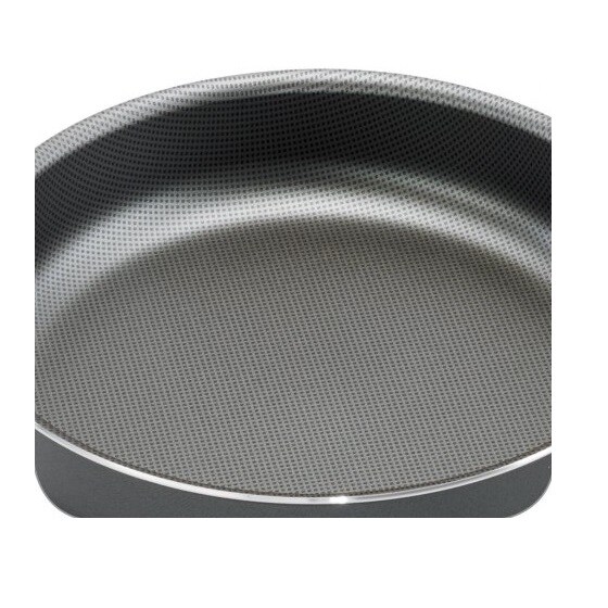 Tramontina PrimaWare 3 Quart Non-Stick Steel Gray Covered Sauce Pan