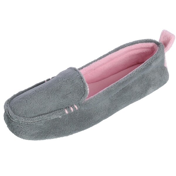 women's dearfoam moccasin slippers