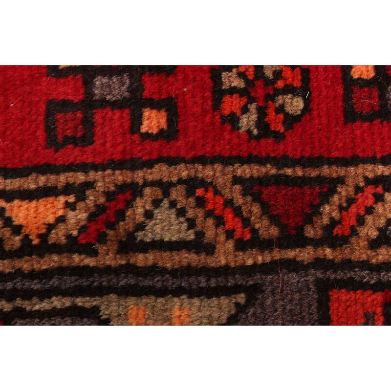 ECARPETGALLERY Hand-knotted Andelz Red Wool Rug - 4'4 x 6'9