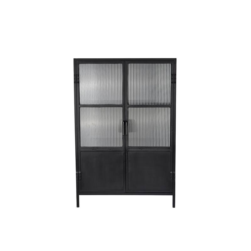 Jamie Young Vitrino 2 Door Iron Dresser