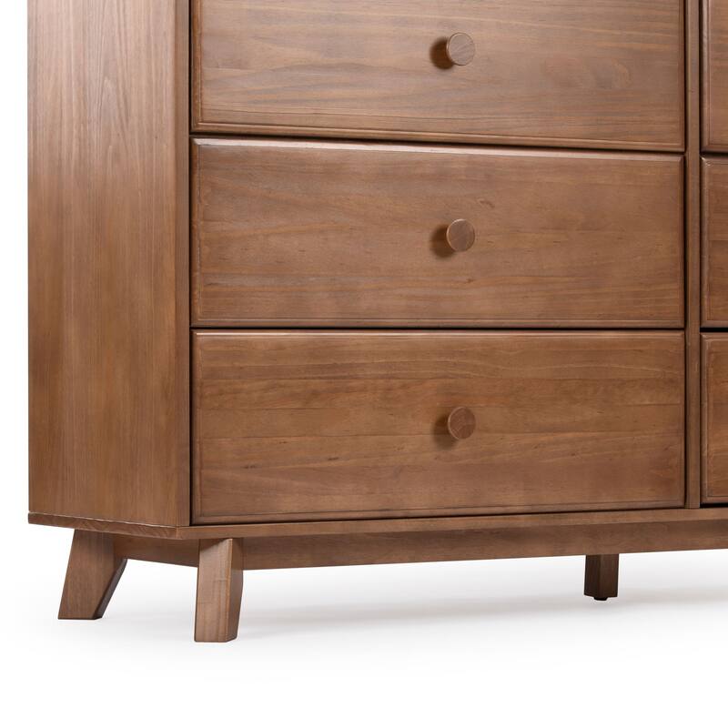 Max and Lily Solid Wood 6-Drawer Dresser