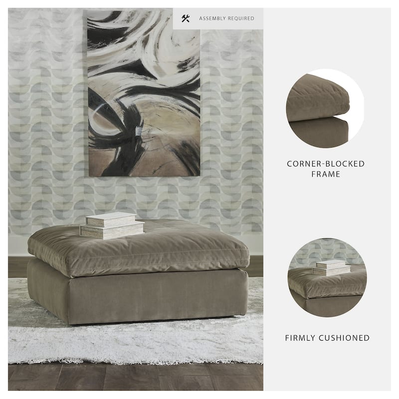 Signature Design by Ashley Sophie Cocoa Oversized Accent Ottoman