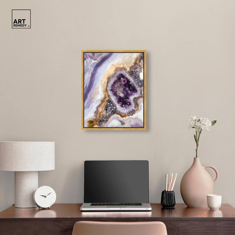 Amethystine Dream II Canvas by Art Remedy