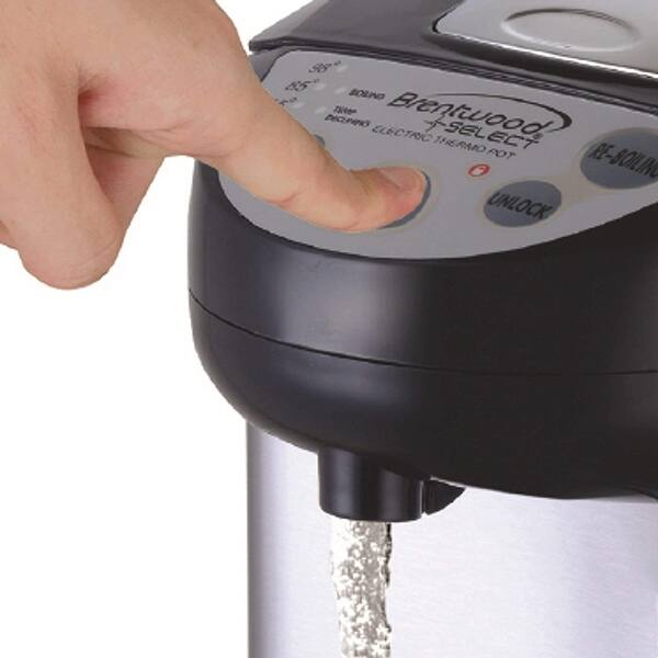 brentwood Brentwood 3.5-Liter Airpot Hot and Cold Drink Dispenser in the  Beverage Dispensers department at