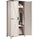 preview thumbnail 5 of 26, Farmhouse Storage Cabinet, Armoire, Rustic Pantry, Versatile Storage