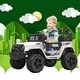 preview thumbnail 28 of 33, Kids 12V Electric Ride-On Truck - Remote Control, LED Lights, Spring Suspension, Safety Seat Belts, 2 Speeds for Outdoor