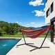 preview thumbnail 2 of 14, Double Classic Striped Hammock chair