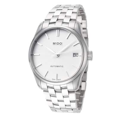 Mido Women's Belluna II 33mm Automatic Watch M0242071103100 - Silver - One Size