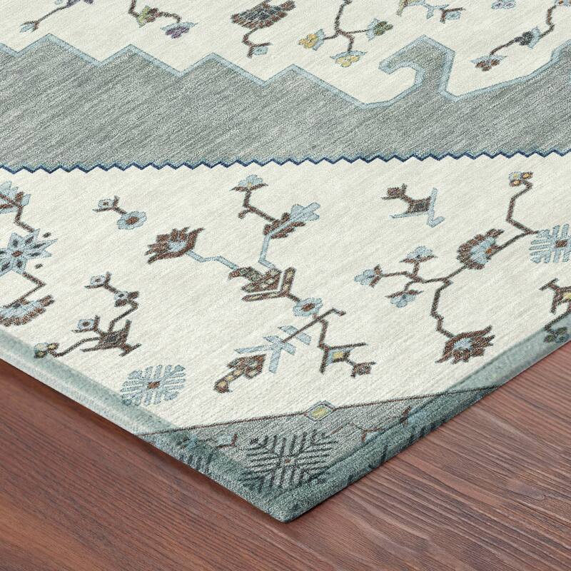 Machine Washable Indoor/ Outdoor Global Marrakesh Chantille Rug
