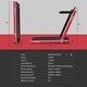 preview thumbnail 45 of 80, SuperFit 2.25HP 2 in 1 Folding Treadmill Remote Control W/ APP