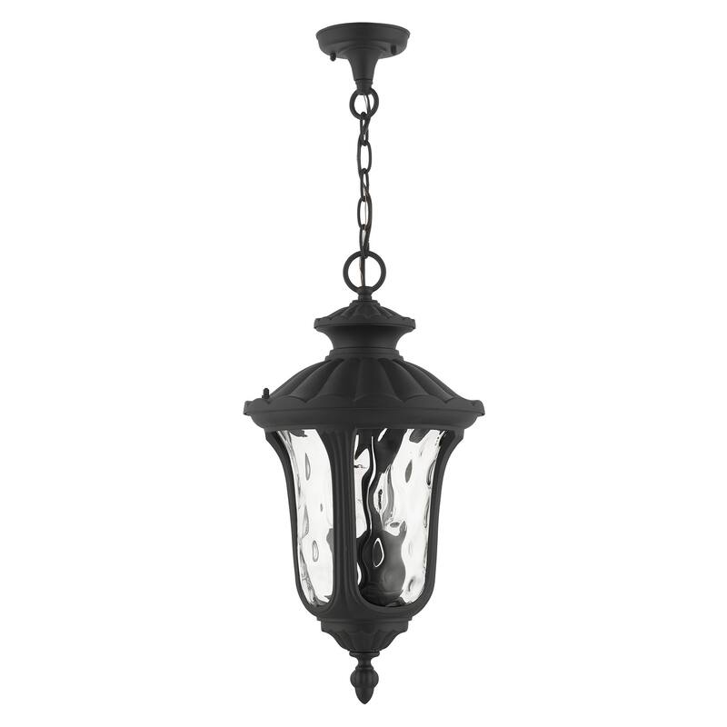 Livex Lighting Oxford 3 Light 11" Wide Outdoor Pendant