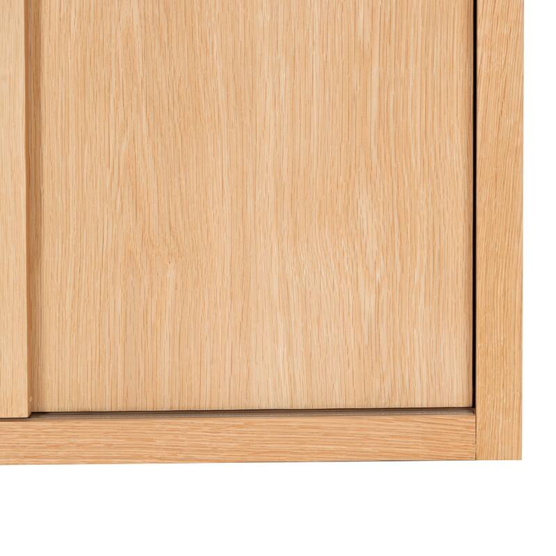 SAFAVIEH Couture Elanna Wood 4-Shelf Bookcase - 43"W x 15"D x 76"H