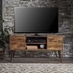 preview thumbnail 14 of 18, Amarah Mid-century Modern Wood TV Stand by Christopher Knight Home