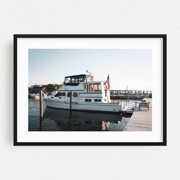 Kismet Fire Island New York Kismet Marina Beach Art Print/Poster Bed