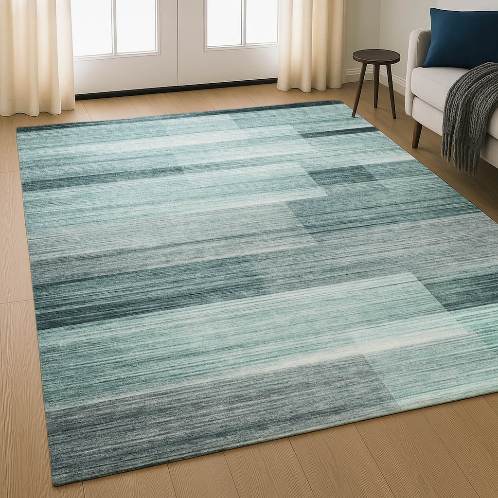 Premium Washable Super Soft Ombre Layers Mayfield Rug