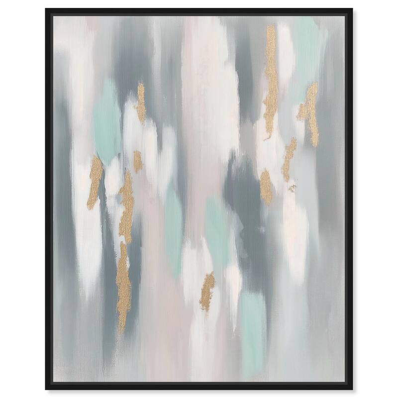 Luminous Veins Canvas by Art Remedy - 20" x 24" - Black